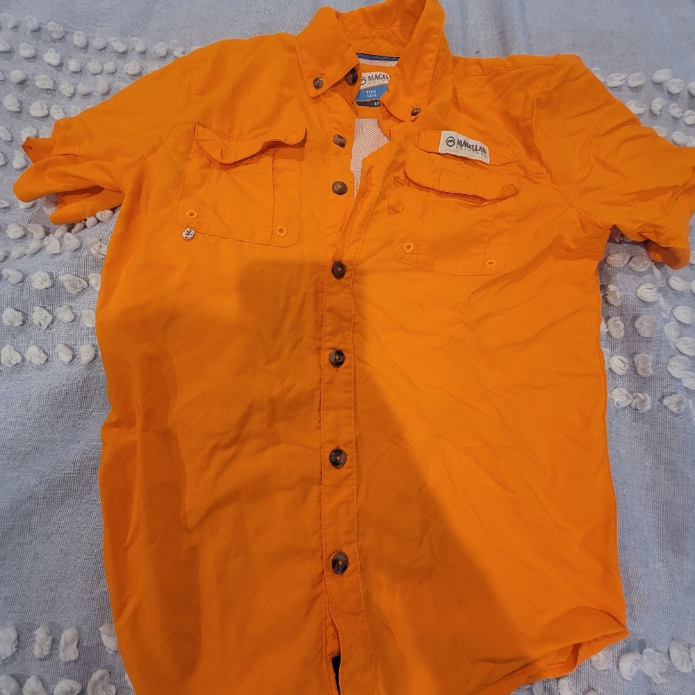 Magellan Dri Fit Fishing Shirt Size Youth Small